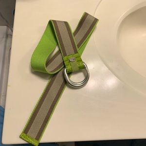 Michael Kors fabric belt